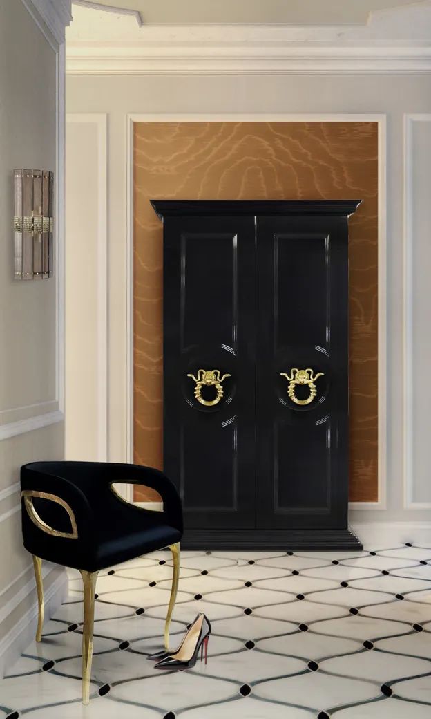 Шкаф Parisian Armoire от KOKET, дизайн Boca do Lobo