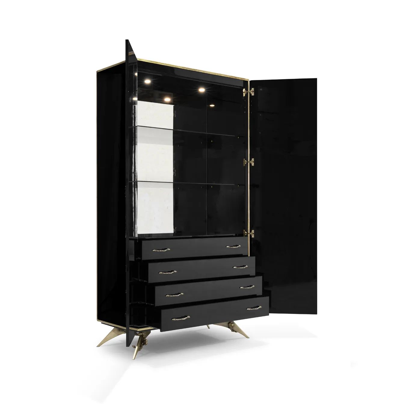 Шкаф Spellbound Lacquer от KOKET, дизайн Boca do Lobo