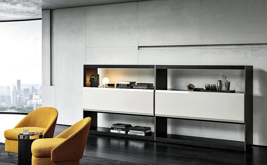 Стеллаж Carson, дизайн Minotti