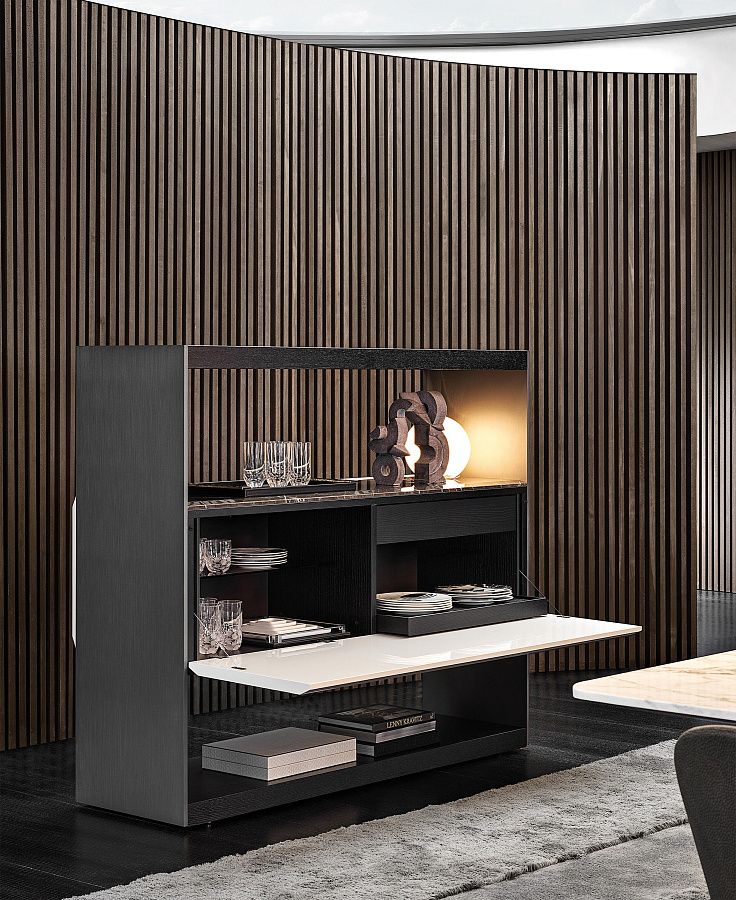 Стеллаж Carson, дизайн Minotti