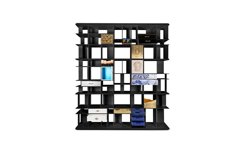 Стеллаж Coleccionista от BRABBU, дизайн Boca do Lobo