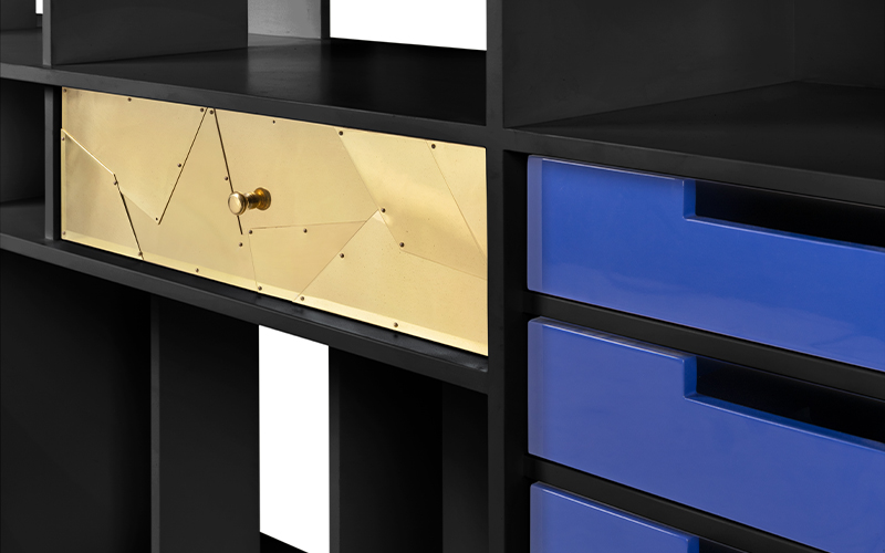 Стеллаж Coleccionista от BRABBU, дизайн Boca do Lobo