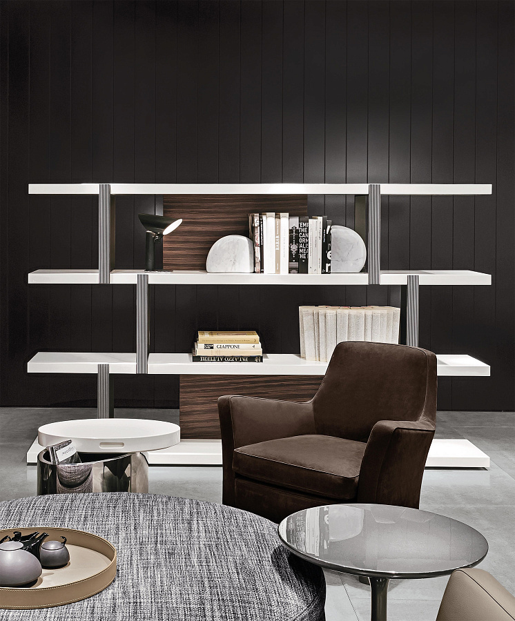 Стеллаж Dalton, дизайн Minotti