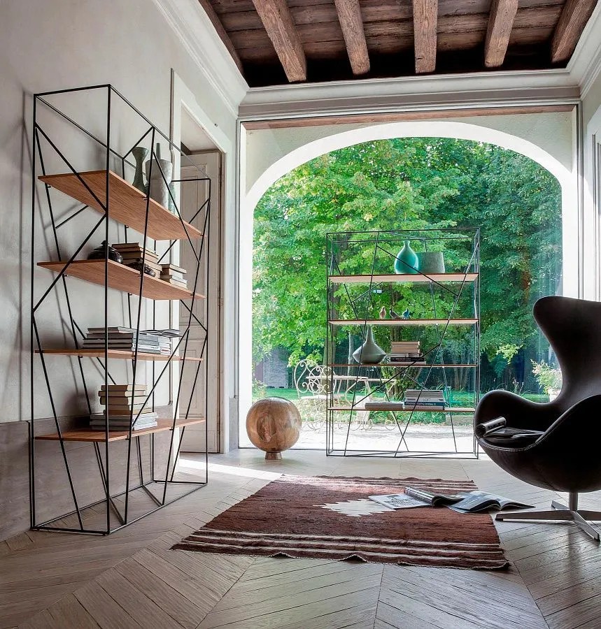 Стеллаж Naviglio, дизайн фабрики Tonin Casa