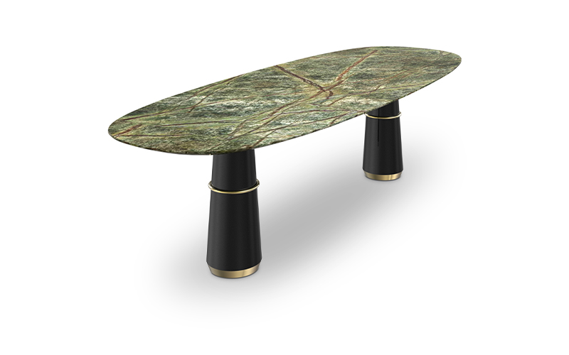 Стол обеденный AGRA II от BRABBU, дизайн Boca do Lobo