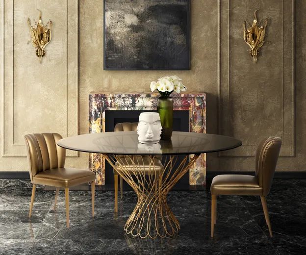 Стол Allure от KOKET, дизайн Boca do Lobo