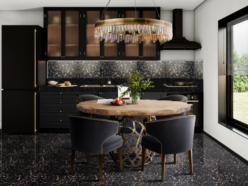 Стол обеденный APIS II от BRABBU, дизайн Boca do Lobo