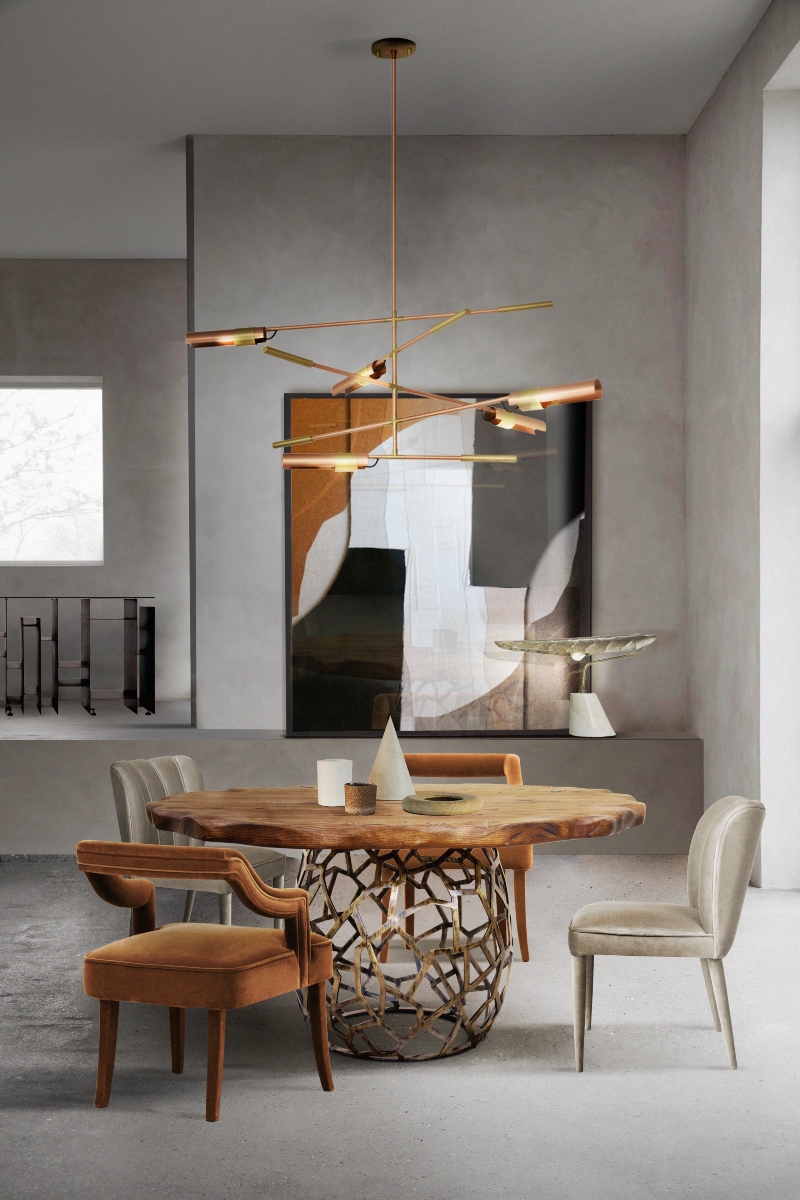 Стол обеденный APIS от BRABBU, дизайн Boca do Lobo