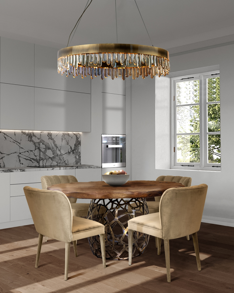 Стол обеденный APIS от BRABBU, дизайн Boca do Lobo