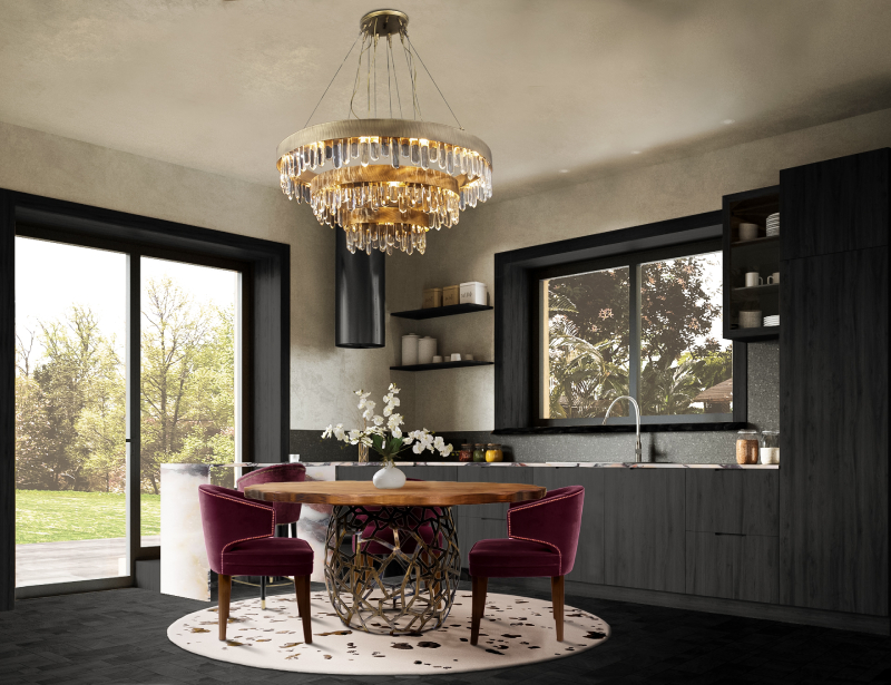 Стол обеденный APIS от BRABBU, дизайн Boca do Lobo