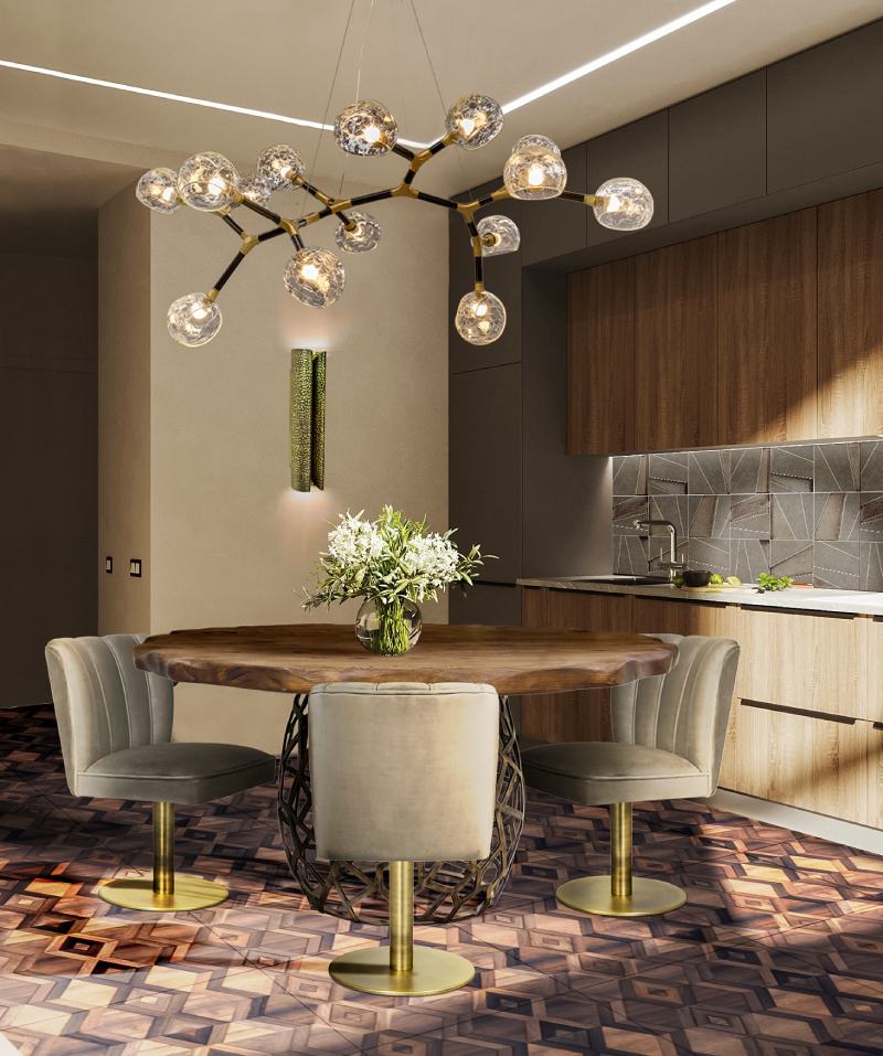 Стол обеденный APIS от BRABBU, дизайн Boca do Lobo