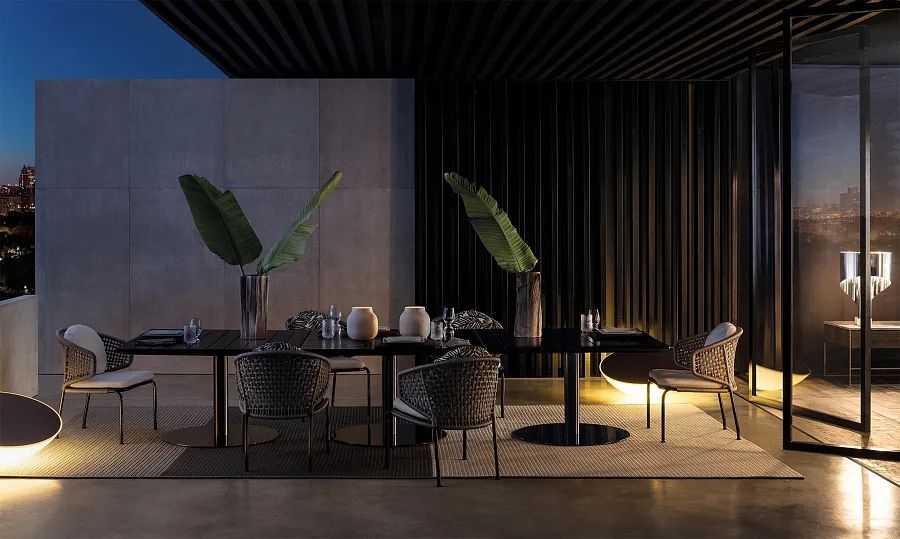 Стол Bellagio Outdoor, дизайн Minotti