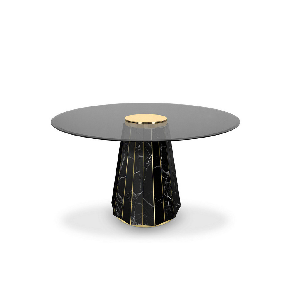 Стол обеденный Darian Marble от LUXXU, дизайн Boca do Lobo