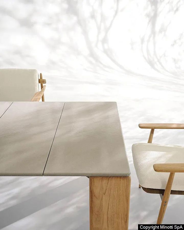 Стол Drake Dining Outdoor, дизайн Minotti