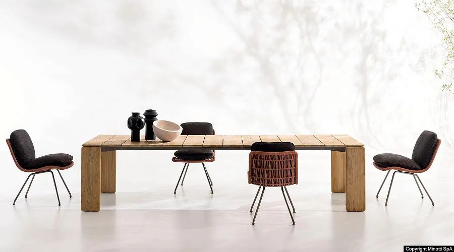 Стол Drake Dining Outdoor, дизайн Minotti
