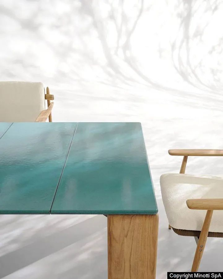 Стол Drake Dining Outdoor, дизайн Minotti