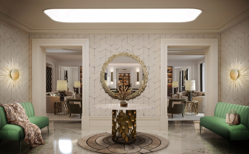 Стол обеденный KOI от BRABBU, дизайн Boca do Lobo