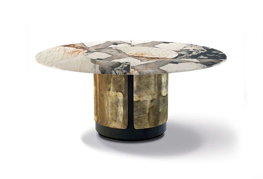 Стол круглый Amos, дизайн Visionnaire
