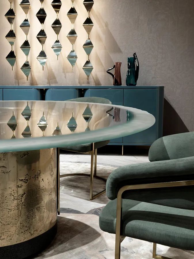 Стол круглый Amos, дизайн Visionnaire