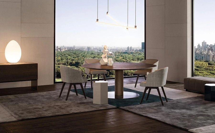 Стол обеденный Bellagio, дизайн Minotti