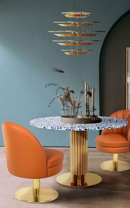 Стол обеденный Cary от ESSENTIAL HOME, дизайн Boca do Lobo