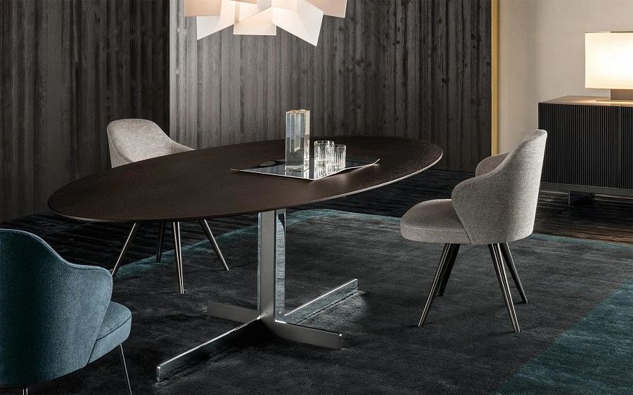 Стол обеденный Catlin, дизайн Minotti