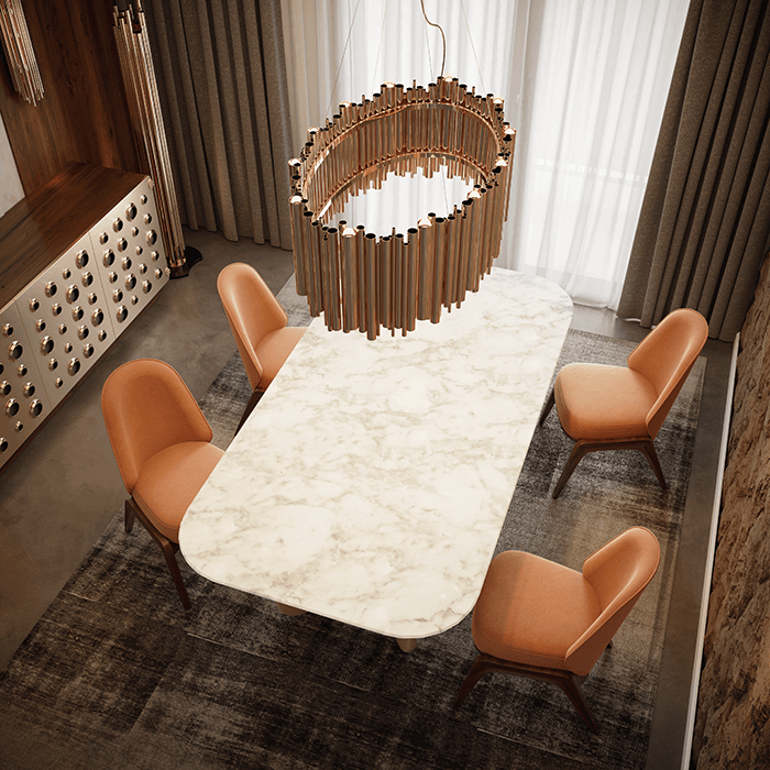 Стол обеденный Eero от ESSENTIAL HOME, дизайн Boca do Lobo