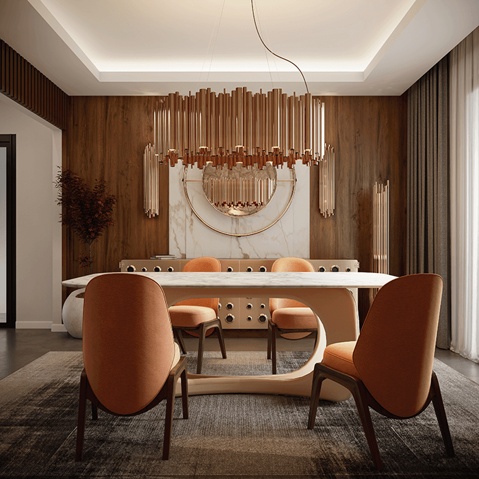 Стол обеденный Eero от ESSENTIAL HOME, дизайн Boca do Lobo