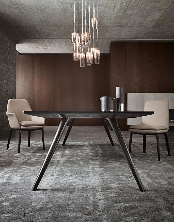 Стол обеденный Evans, дизайн Minotti