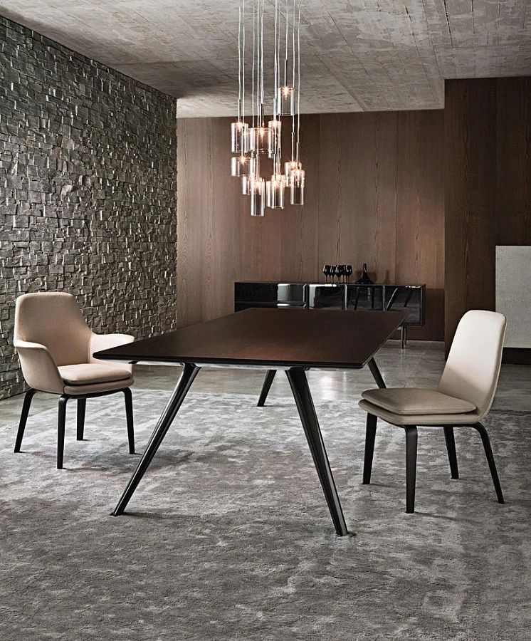 Стол обеденный Evans, дизайн Minotti