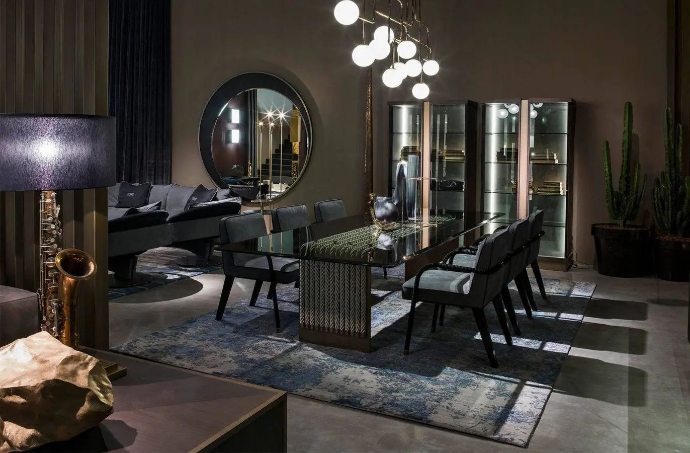 Стол обеденный Glasgow, дизайн Gianfranco Ferré Home