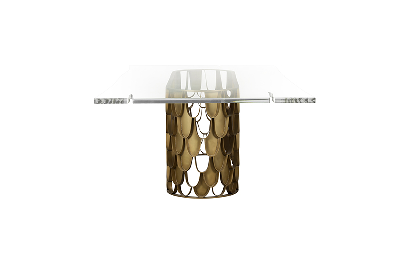 Стол обеденный KOI II от BRABBU, дизайн Boca do Lobo