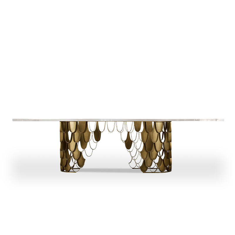 Стол обеденный KOI II от BRABBU, дизайн Boca do Lobo