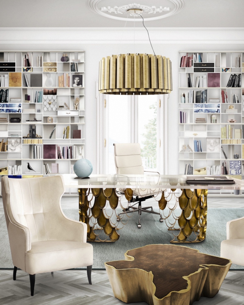 Стол обеденный KOI II от BRABBU, дизайн Boca do Lobo