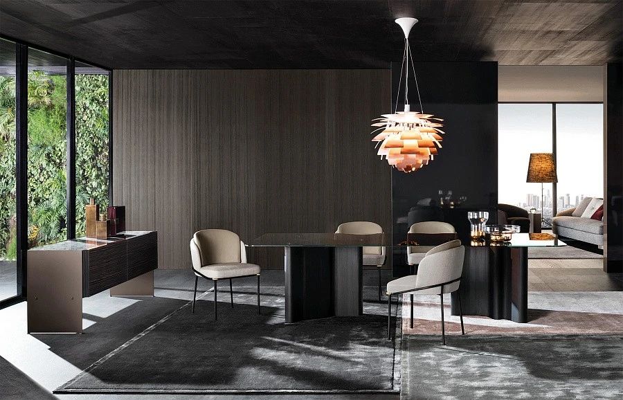 Стол обеденный Lou, дизайн Minotti
