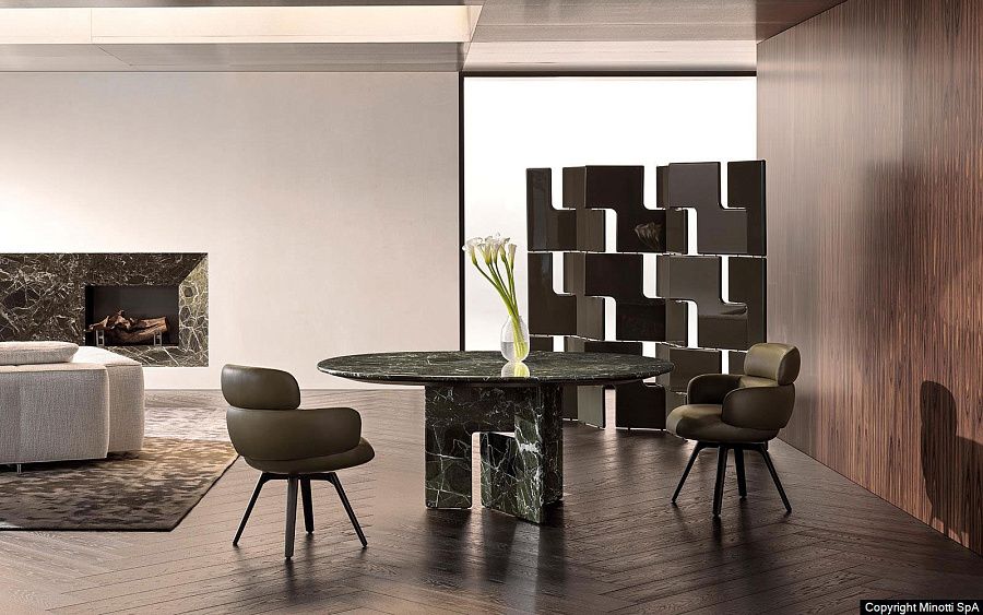 Стол обеденный Nico, дизайн Minotti