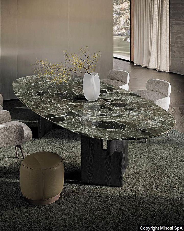 Стол обеденный Nico, дизайн Minotti