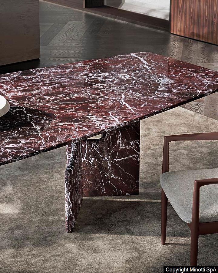 Стол обеденный Nico, дизайн Minotti
