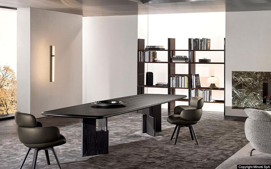 Стол обеденный Nico, дизайн Minotti