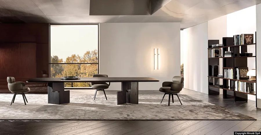 Стол обеденный Nico, дизайн Minotti