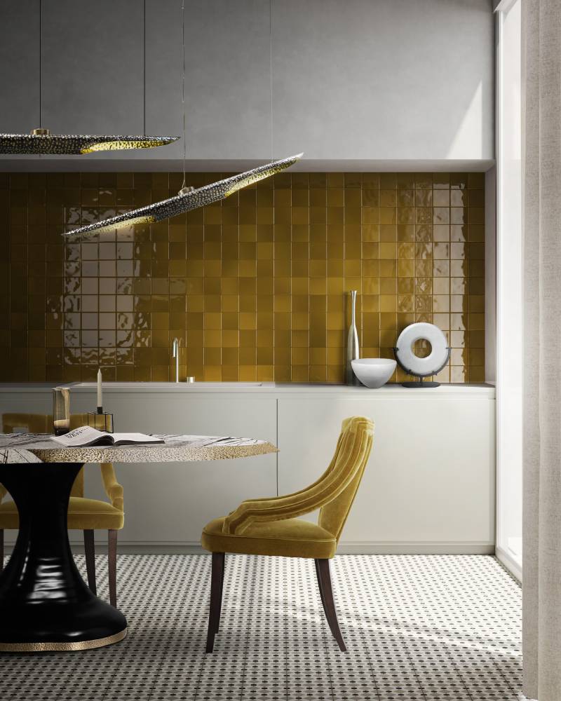 Стол обеденный PLATEAU от BRABBU, дизайн Boca do Lobo