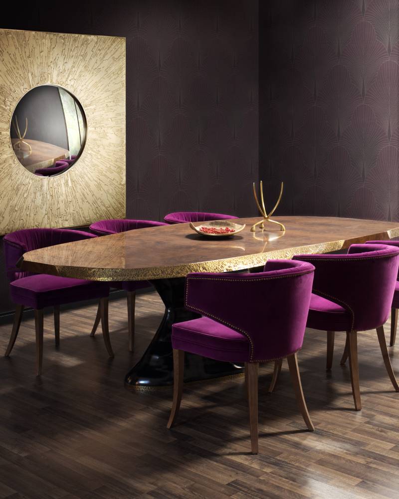 Стол обеденный PLATEAU от BRABBU, дизайн Boca do Lobo