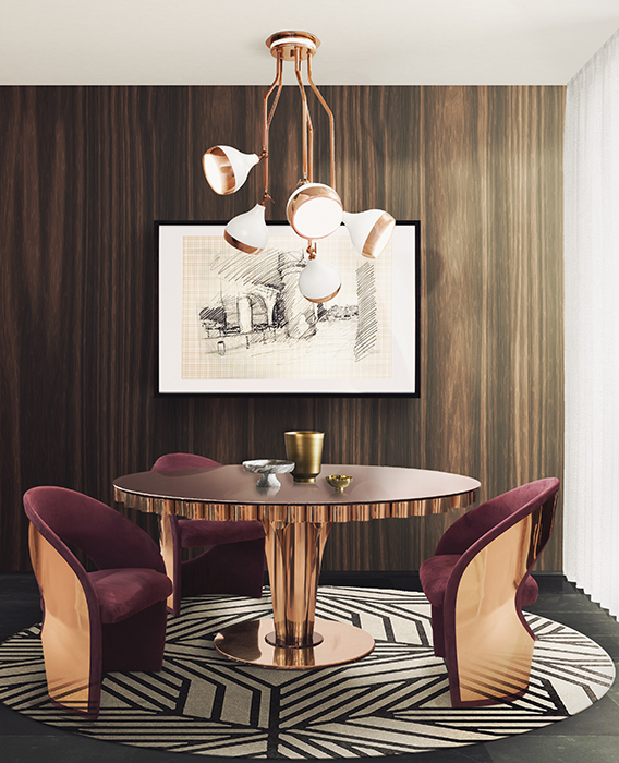 Стол обеденный Wormley от ESSENTIAL HOME, дизайн Boca do Lobo