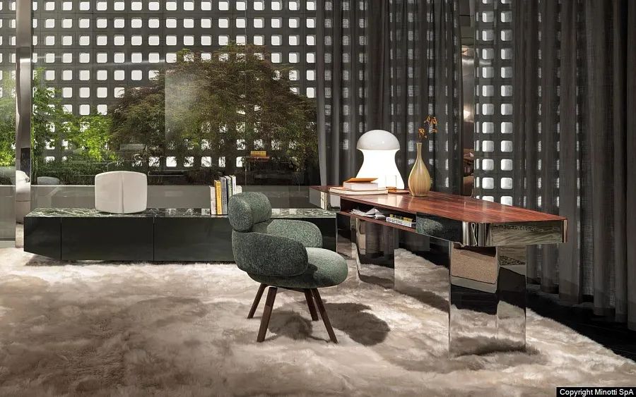 Стол письменный Diagramma, дизайн Minotti