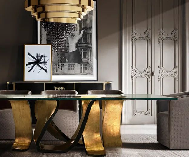 Стол Ribbon от KOKET, дизайн Boca do Lobo