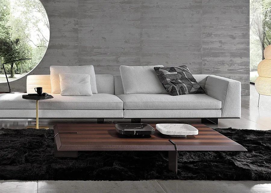 Столик журнальный Keel, дизайн Minotti