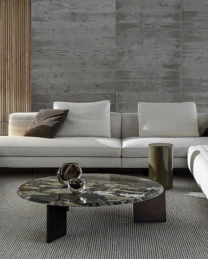 Столик журнальный Keel, дизайн Minotti