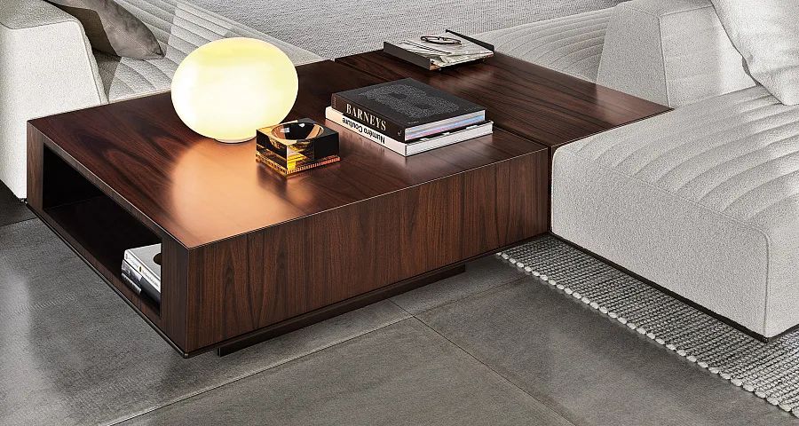 Столик журнальный Roger, дизайн Minotti