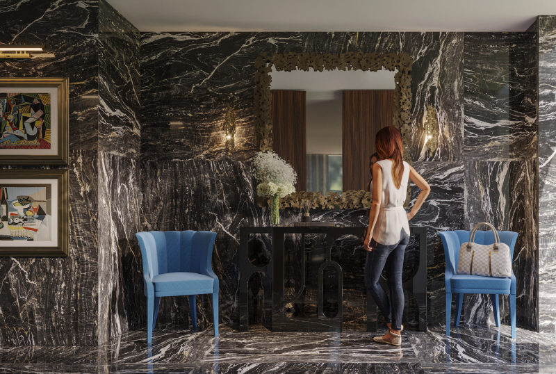 Стул BEGONIA от BRABBU, дизайн Boca do Lobo