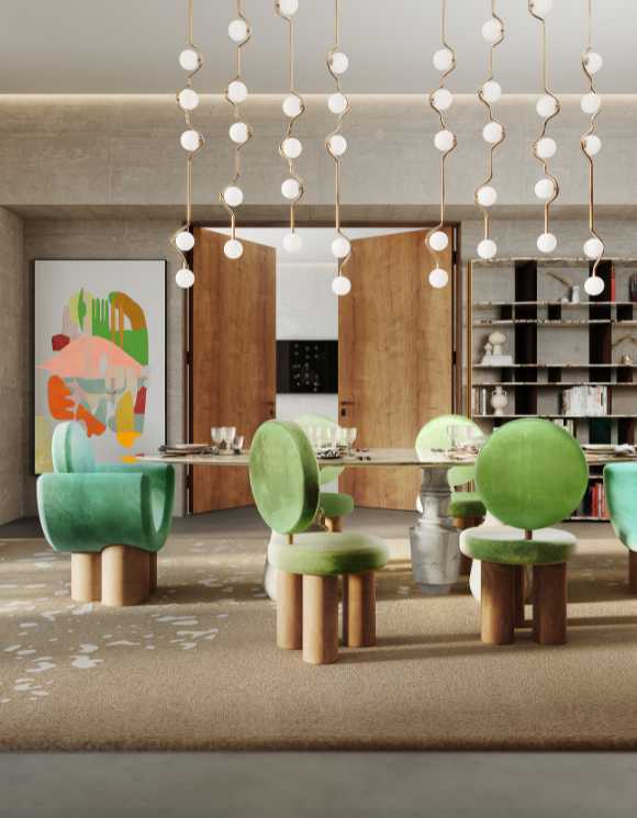 Стул BODY от COVET HOUSE, дизайн Boca do Lobo